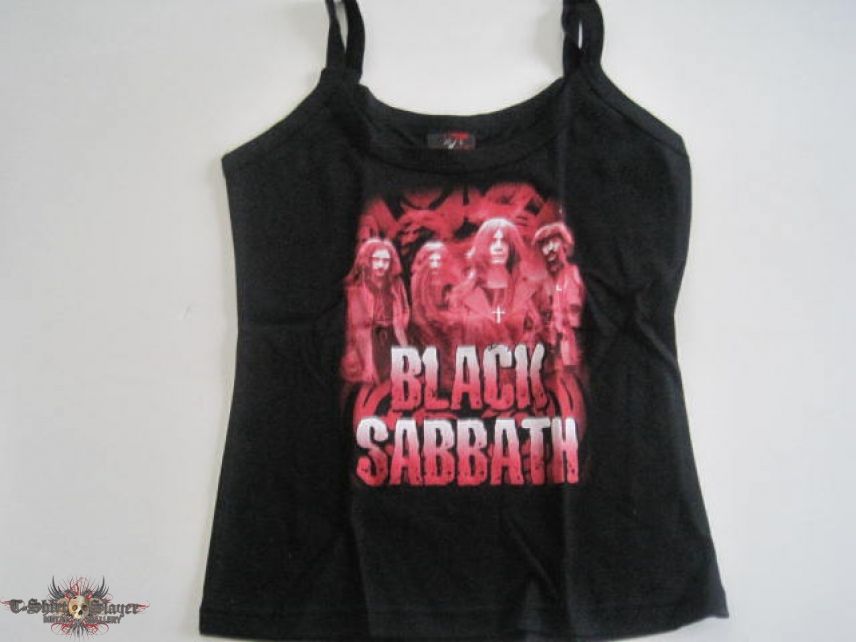 Black Sabbath girlie shirt/ top new size xl