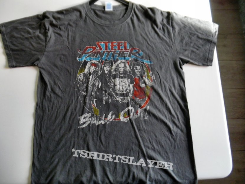 Steel panther 2012 tour t shirt xl backprint sh 404