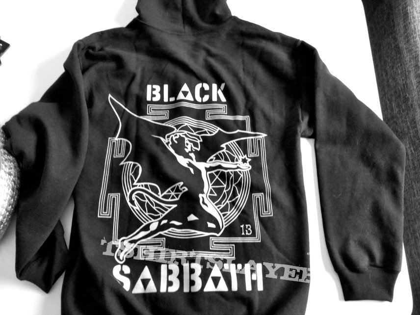 Black Sabbath hooded sweater size M + backprint  sh559