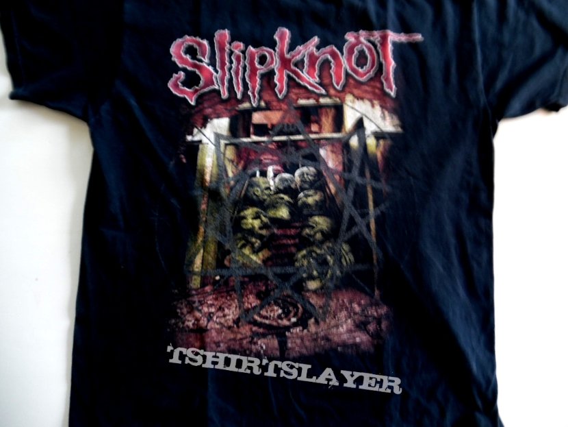 Slipknot t shirt size l/xl backprint   (6504-08)