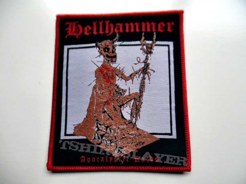 HELLHAMMER PATCH h25 new 10 x 11.5 cm