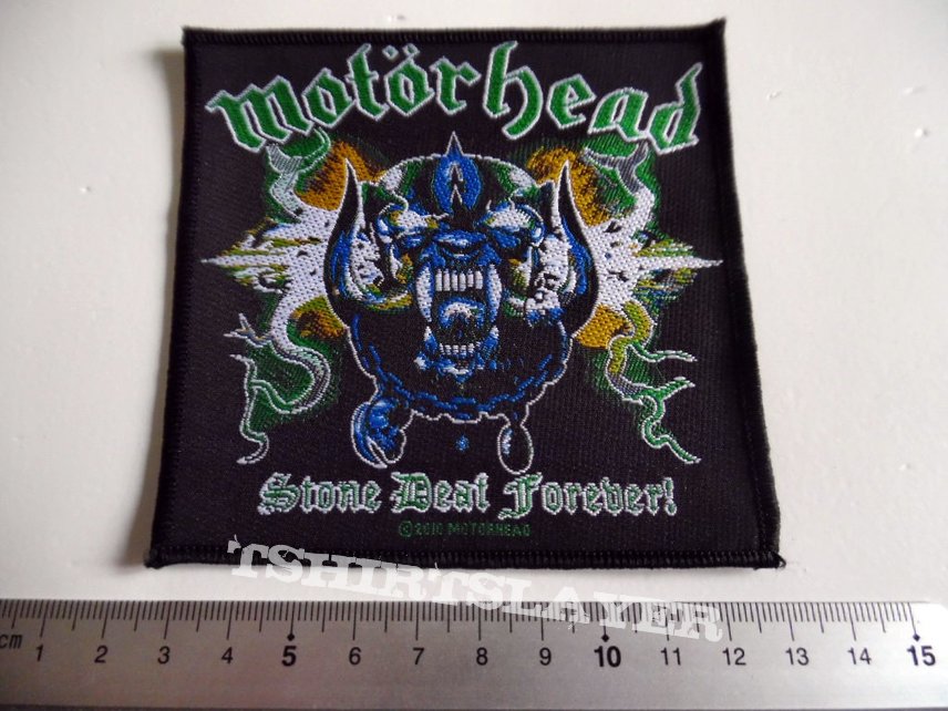 Motörhead Motorhead stone deaf forever patch 31 official 2010