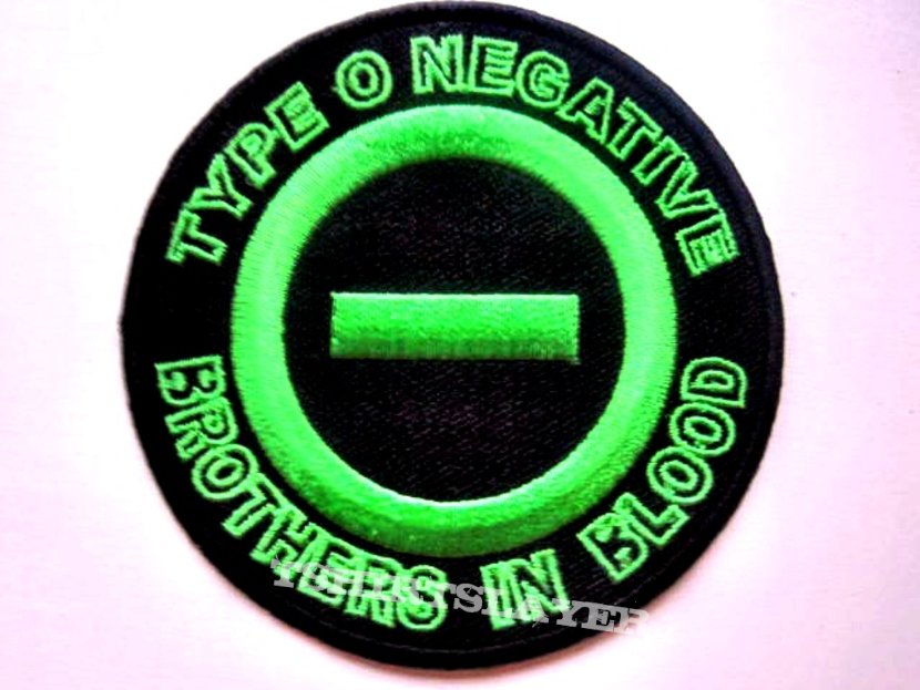 type o negative patch t13 new  7.5cm