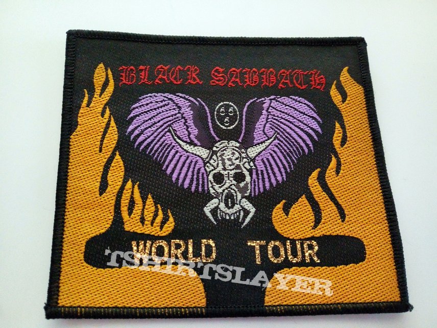 Black Sabbath patch 80 world tour  