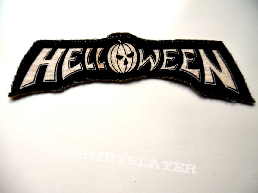 Helloween shaped  patch used251 3.5 x 15 cm