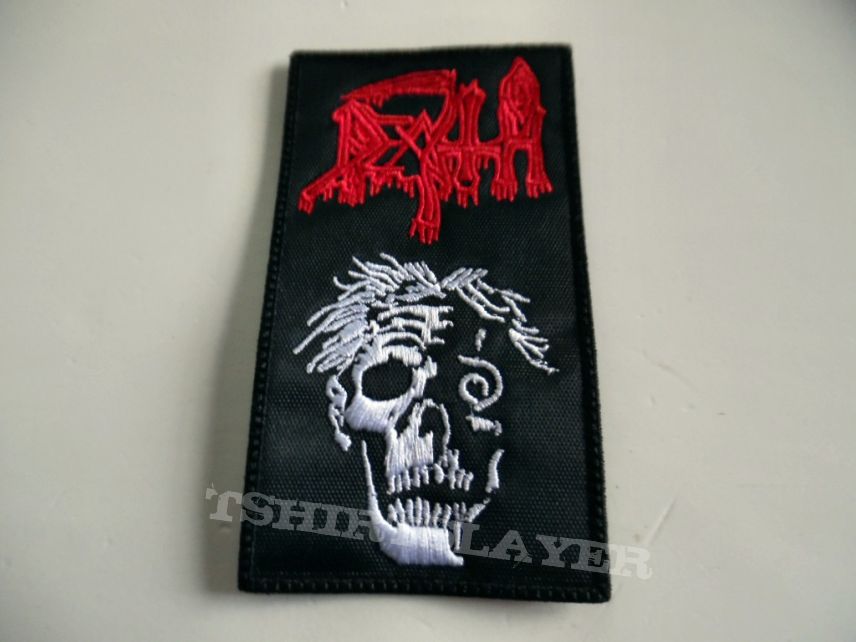 DEATH patch d180  new 6x11 cm