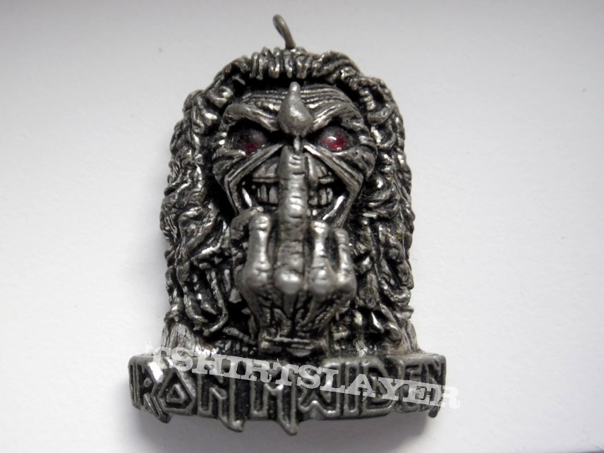 Iron maiden Ediie candle finger pendant/anhanger official 1997 merchandise