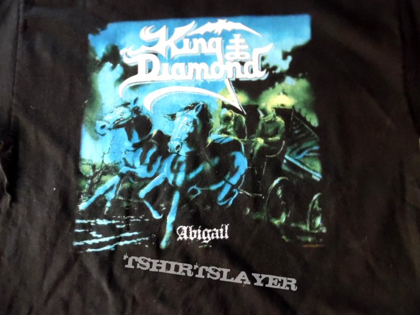 King Diamond abigail  t shirt size xl backprint