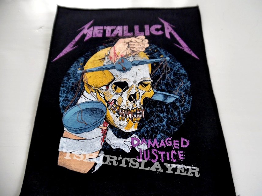 Metallica new vintage 1988 backpatch patch bp251 36x30x25 CM