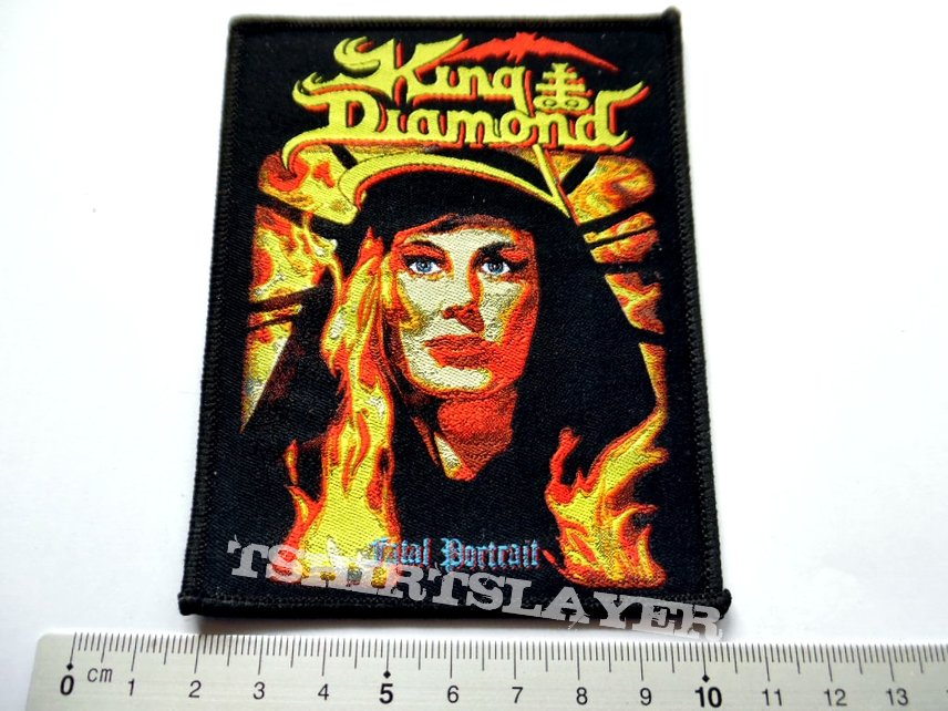 KING DIAMOND  fatal portrait  patch k92 new 8.5 x 10 cm