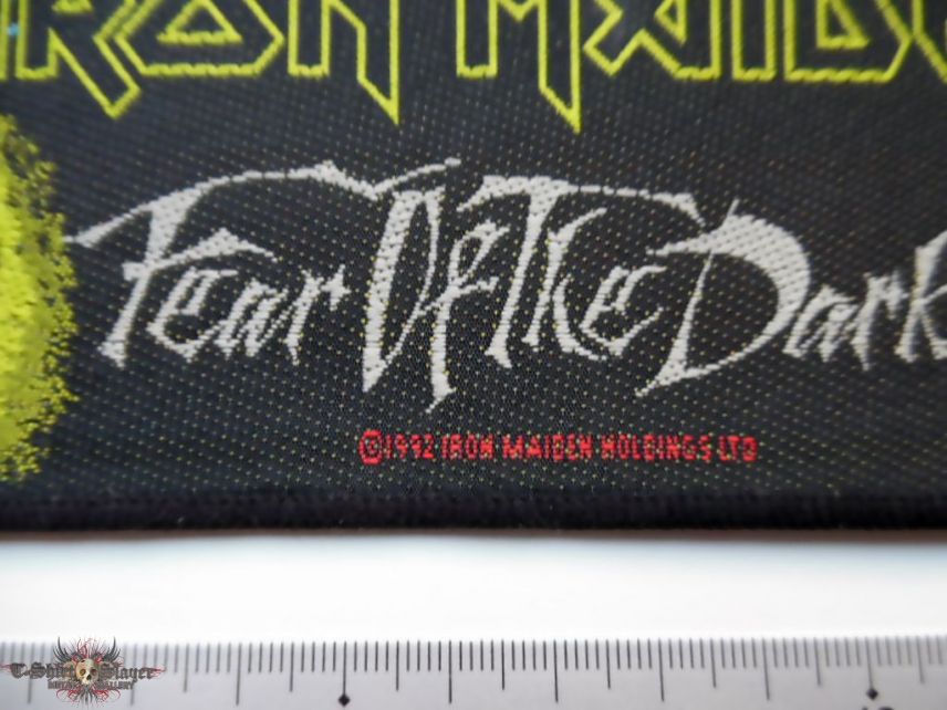 Iron Maiden vintage 1992 strip patch 140 new 6x20cm official merchandise