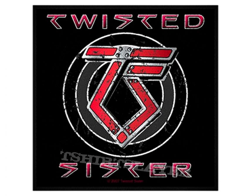 TWISTED SISTER patch  t108 2007 9,5 x 10 cm