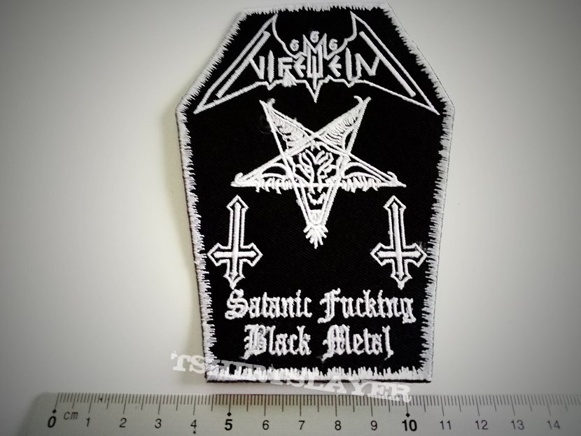 Nifelheim patch n155 ---10 x 14 cm  satanic fucking black metal