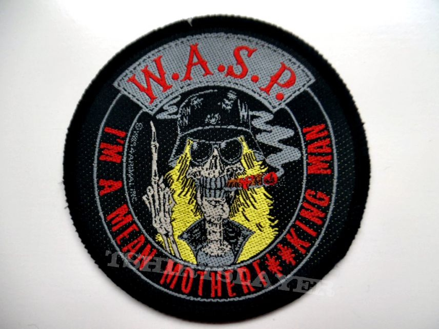 W.A.S.P. WASP   patch  1989    9.5cm brandnew w79