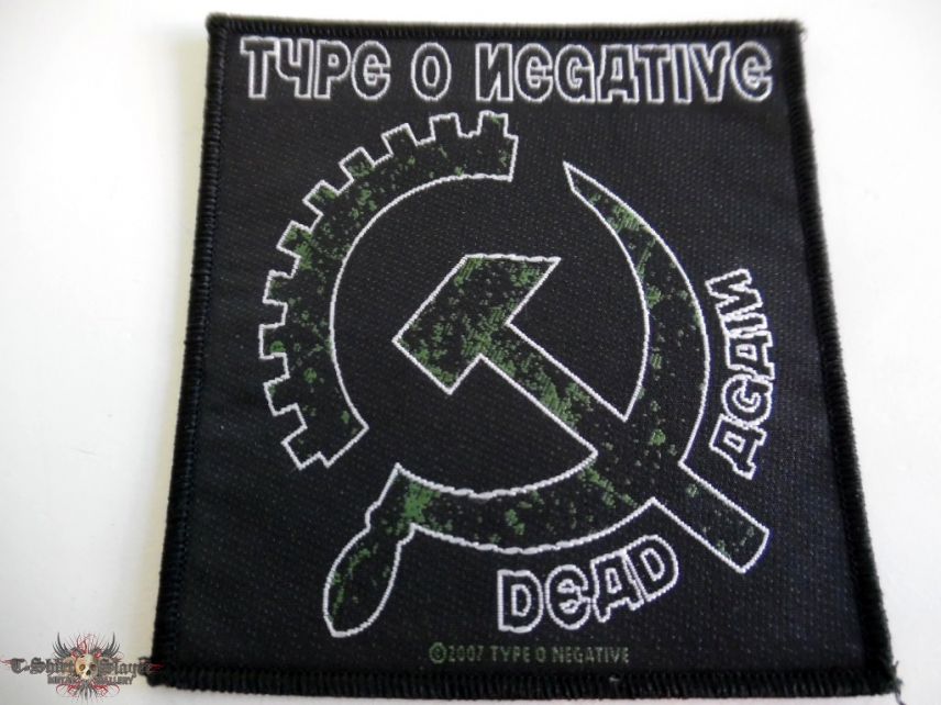 Type o negative 2007 patch t45 new