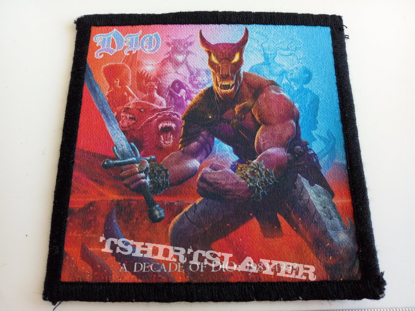 Dio a decade of Dio patch 53 -- 10 x 10.5 cm
