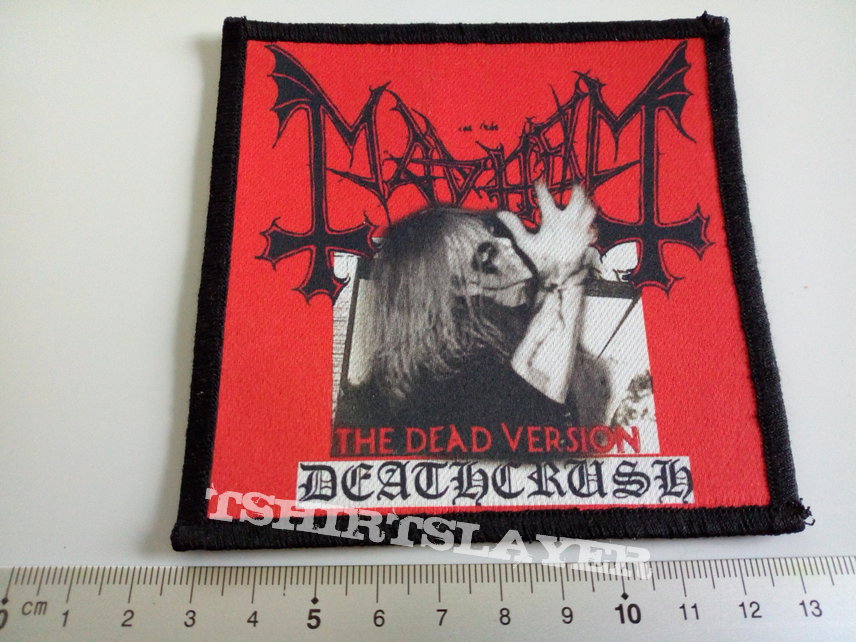 Mayhem patch m261 deathcrush the dead version new printed