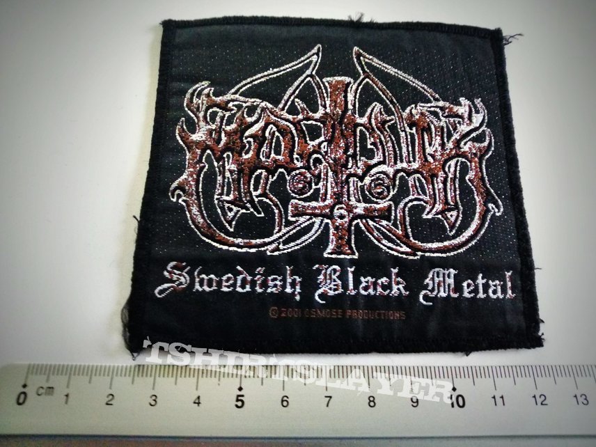 Marduk swedish black metal 2001 patch used465  official