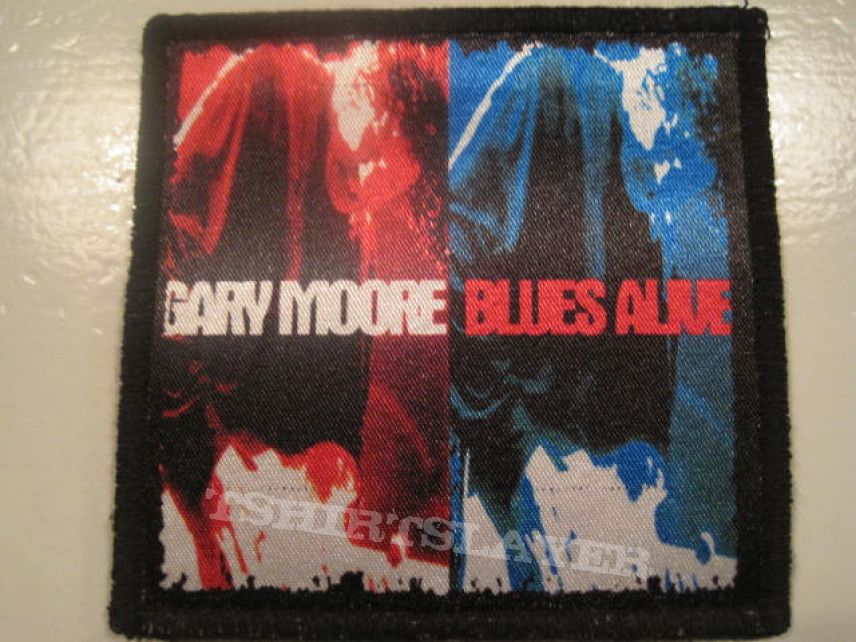 GARY MOORE patch m38 new 9.5x9.5   cm