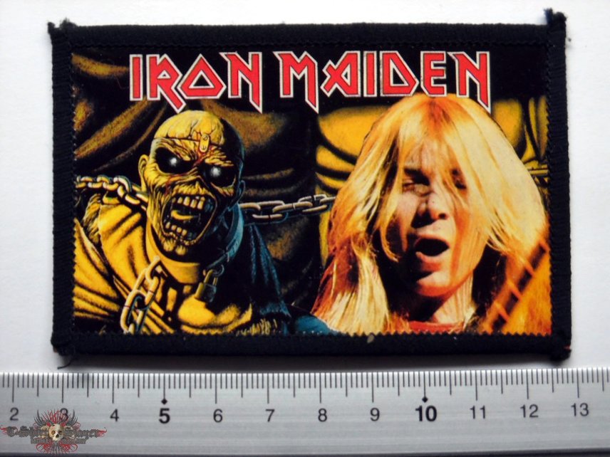 Iron Maiden   80's patch 250 glossy photo print  