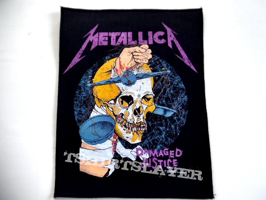 Metallica new vintage 1988 backpatch patch bp251 36x30x25 CM