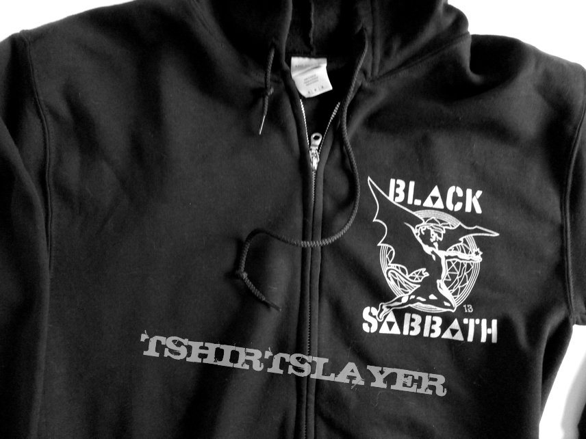 Black Sabbath hooded sweater size M + backprint  sh559