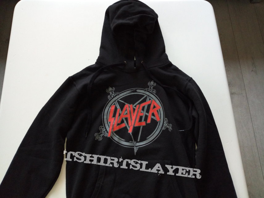 Slayer hoodie fuckin slayer off. merchandise + backprint size M