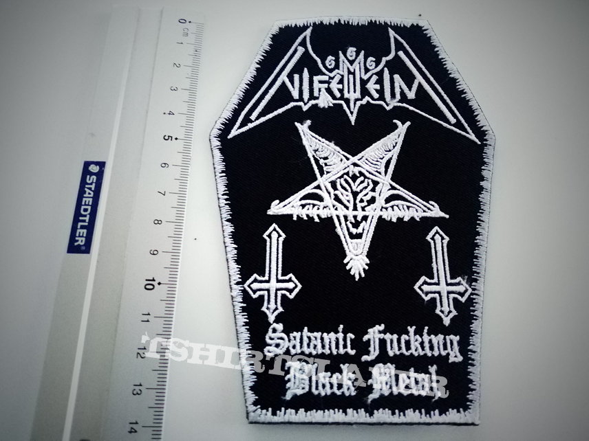 Nifelheim patch n155 ---10 x 14 cm  satanic fucking black metal