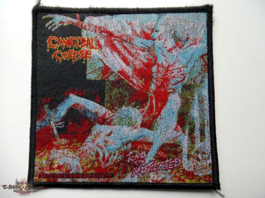 CANNIBAL CORPSE c118 RARE 2001 PATCH new 10 x 10 cm 