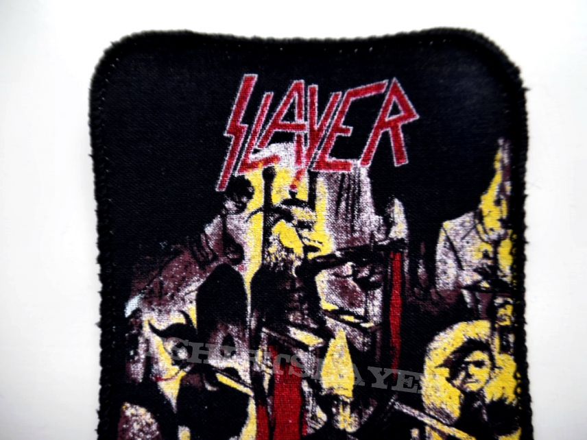 Slayer reign in blood 1987 patch 53 new 8 x10 cm