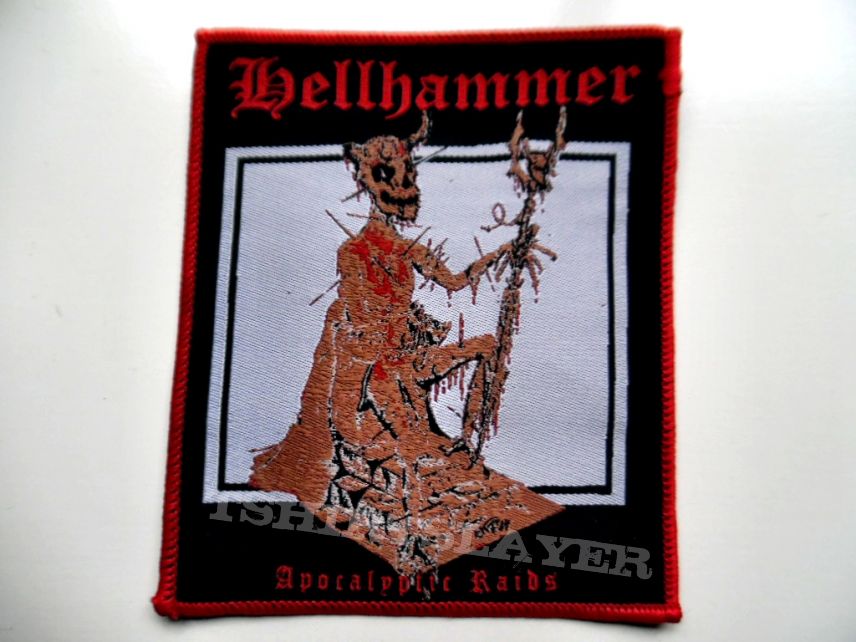 HELLHAMMER PATCH h25 new 10 x 11.5 cm