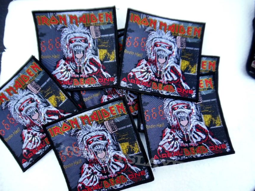 IRON MAIDEN   a real dead one 2011 patch new no188  10x10cm