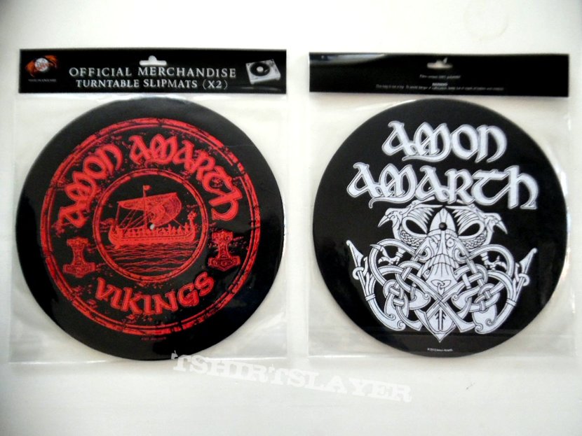 Amon Amarth slipmat set of 2 29cm new official merchandise