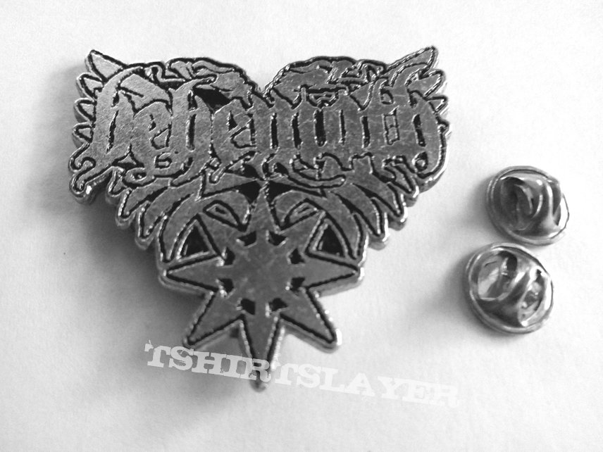 Behemoth shaped pin speld badge  