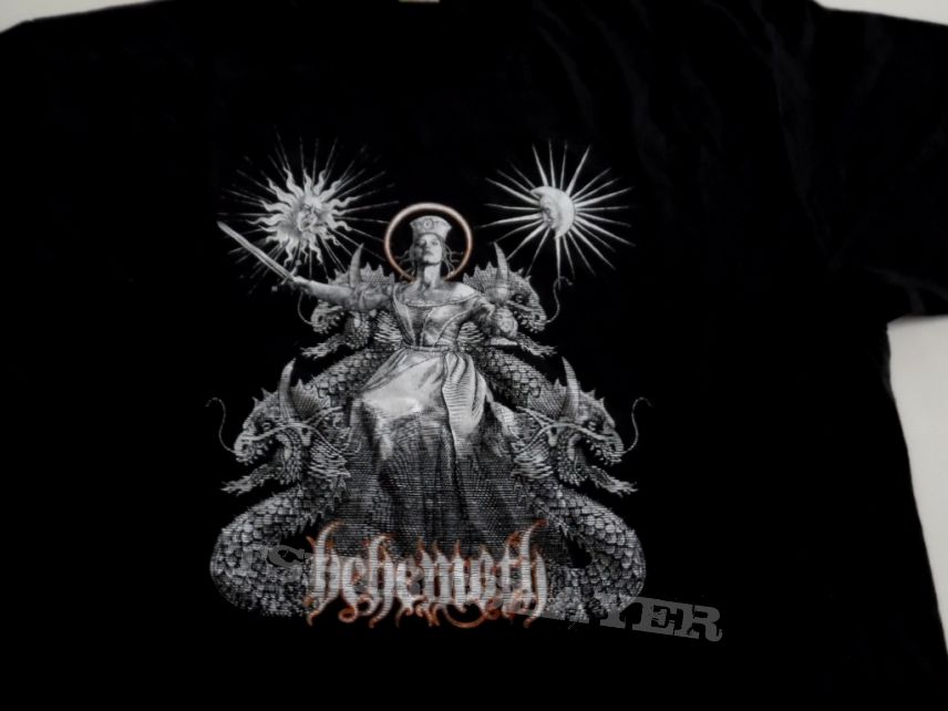 Behemoth t shirt xxl europa 2009 backprint 