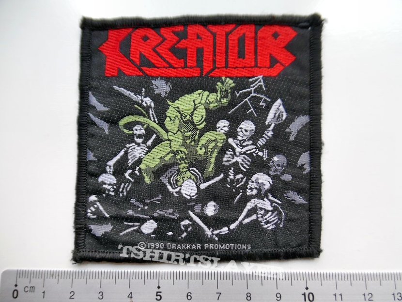 Kreator vintage 1990  patch used181 very rare