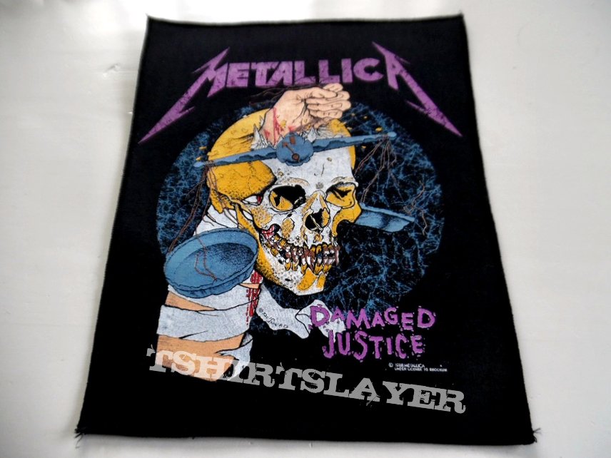 Metallica new vintage 1988 backpatch patch bp251 36x30x25 CM