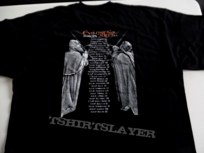 Behemoth t shirt xxl europa 2009 backprint 