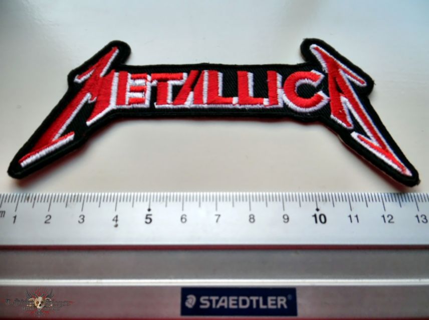 METALLICA shaped patch 87 new 