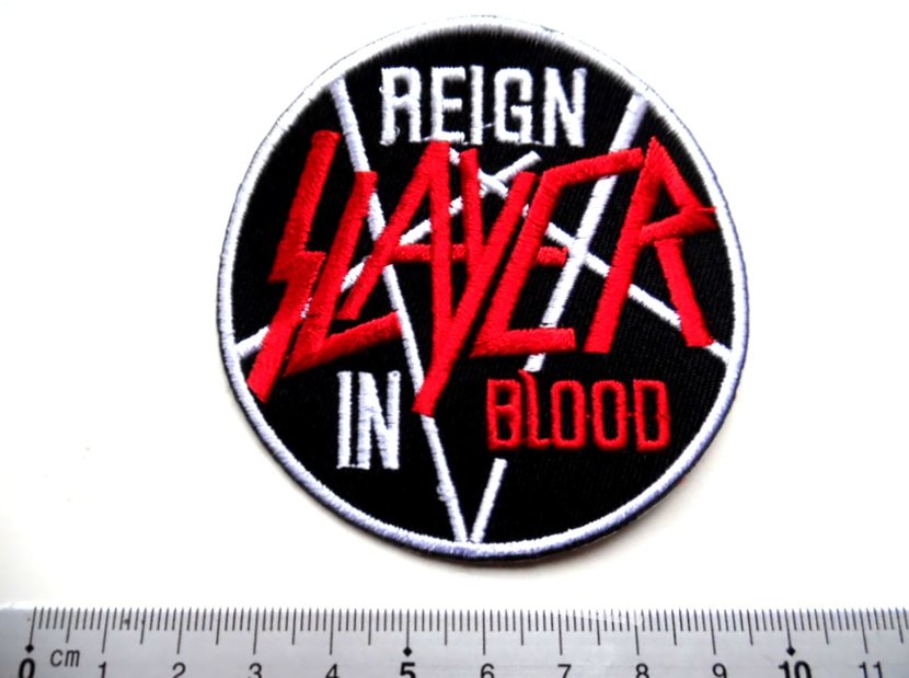Slayer patch 69 new 7.5 cm