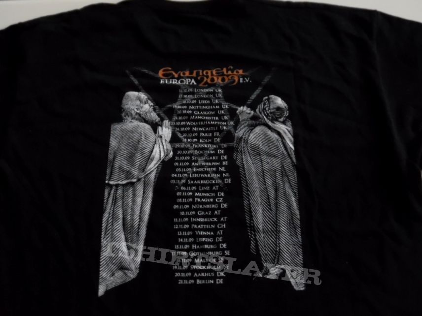 Behemoth t shirt xxl europa 2009 backprint 