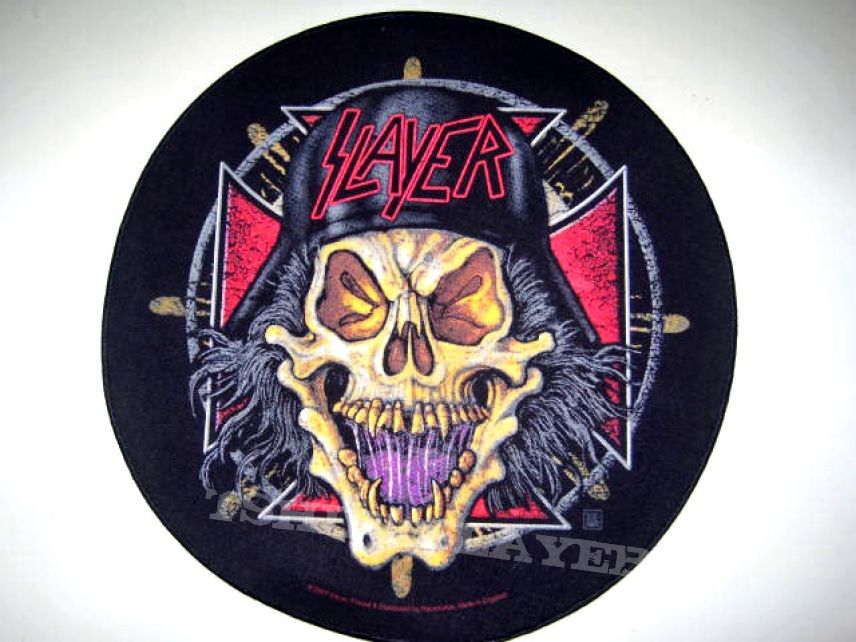 slayer  backpatch bp44 new 28.cm   back patch