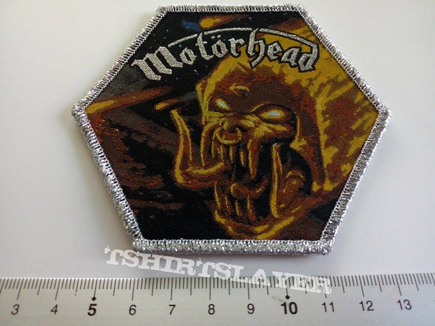 Motörhead Motorhead ltd. edition patch 171 + silver glitter logo + border