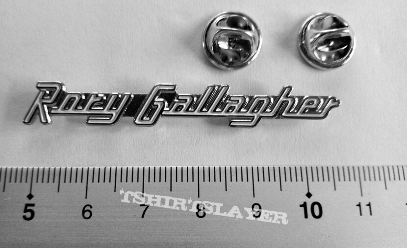 Rory Gallagher new shaped pin badge