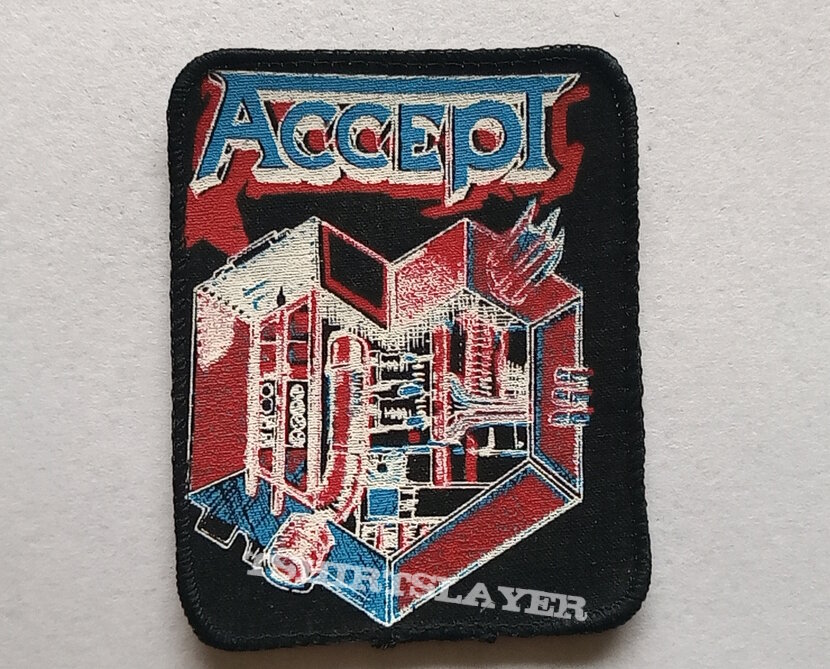 Accept   metal  heart 1985 patch a30