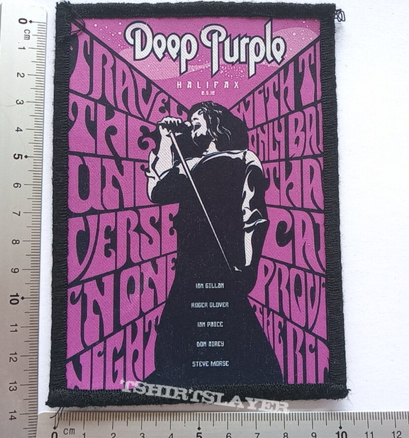 Deep Purple  Halifax patch d106   --10 x 14.5 cm---- 4x5.7 inch