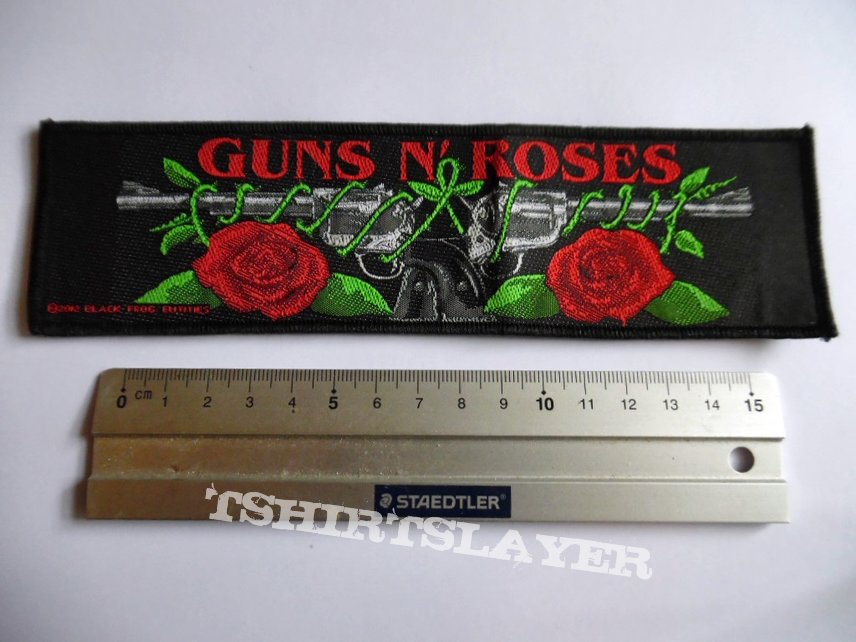 Guns N&#039; Roses strip patch 66  size 5 x 19. cm