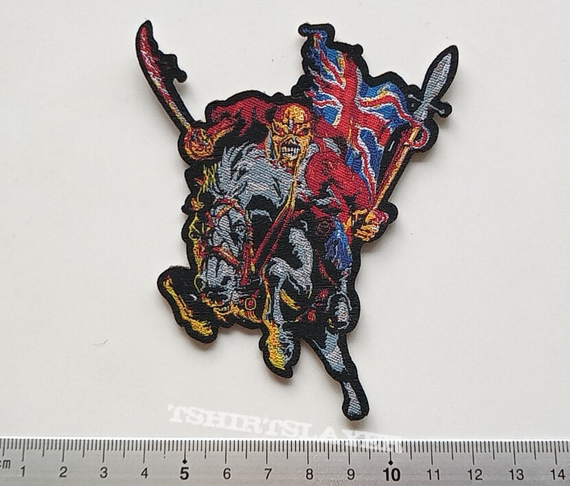 Iron Maiden shaped maiden england patch 315 