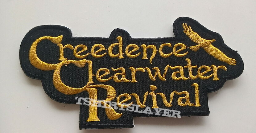 Creedence Clearwater Revival shaped patch c30