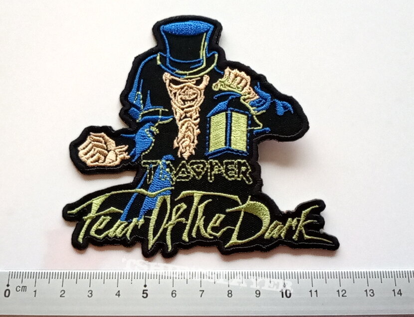 Iron Maiden shaped Trooper / fear of the dark patch  54